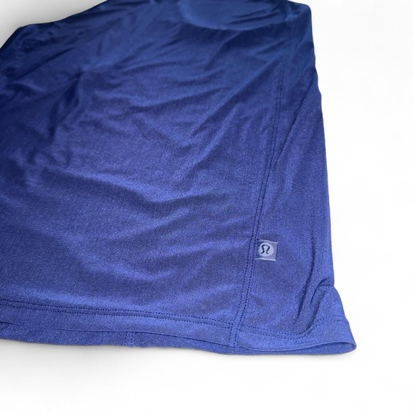 Lululemon Featherlight Singlet Mesh Stretch high neck Tank Hero Blue Size 6 - Picture 5 of 6